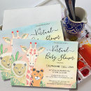 Recherche de mignons animaux invitations Animaux de la jungle