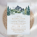 Recherche de montagne mariage invitations Arbres forestiers