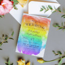 Recherche de gay mariage invitations Aquarelle