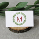 Recherche de noël aquarelle cartes visite Élégant