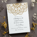 Recherche de mehndi party invitations Mandala