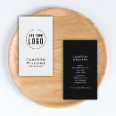 Recherche de couleur simple cartes visite Consultant