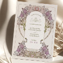 Recherche de arrière plan violet invitations Invités