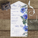 Recherche de royal blue mariage invitations Boho
