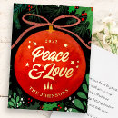 Recherche de boules noël cartes Vacances heureuses