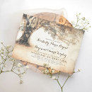 Recherche de chêne vintage invitations Rustique
