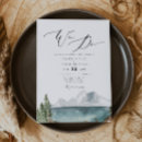 Recherche de lac mariage invitations Boho