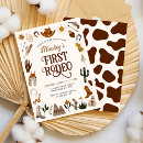 Recherche de wild west anniversaire invitations Saddle up
