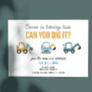 Recherche de trafic invitations Camion à benne
