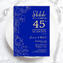 Recherche de bleu saphir invitations Pour eux