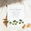Recherche de palmier invitations Bride