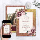 Recherche de burgundy roses invitations Bride