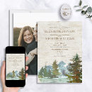 Recherche de forest mariage invitations Rustique