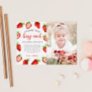 Recherche de la baie vœux cartes Fraise