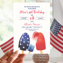 Suche nach independence day party einladungen Rot weiß und blau