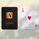 Recherche de las vegas jeux de cartes Monogrammé