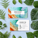 Suche nach aquamarines visitenkarten Abstrakt