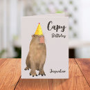 Recherche de capybara vœux cartes Rongeur géant