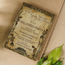 Suche nach vintages halloween einladungen Skelett