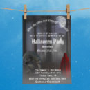 Recherche de red halloween invitations Effrayant
