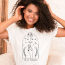 Recherche de tarot tshirts Zodiaque