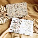 Recherche de papillon vintage invitations Mother to be