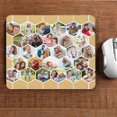 Recherche de miel tapis souris Collage