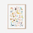 Suche nach animal abc poster Für kinder