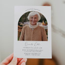 Recherche de funebre celebration de la vie invitations Moderne