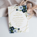 Recherche de géométrique mariage invitations Élégant