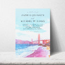 Recherche de san francisco invitations Aquarelle
