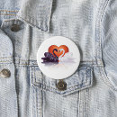 Suche nach schwarzer vogel buttons Romantisch
