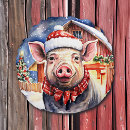 Recherche de cochon coussins Aquarelle