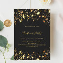 Recherche de gold black noël invitations Classique