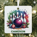 Recherche de boule de bowling ornements Vacances