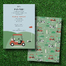Recherche de mini golf anniversaire invitations Adulte