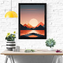 Recherche de du soleil posters Géométrique