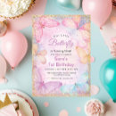 Recherche de butterfly anniversaire invitations Petite fille