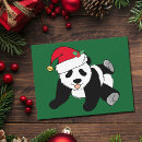 Suche nach niedliche pandas karten Weihnachten