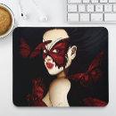 Recherche de goth tapis souris Rouge