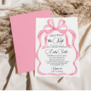 Suche nach pink bow wedding einladungen Einfach