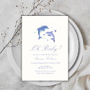 Recherche de dolphin baby shower invitations Sous la mer