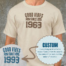 Recherche de anniversaire 1963 tshirts Jalon
