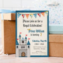 Recherche de château princesse invitations Garçon