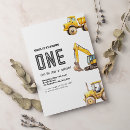Recherche de bulldozer invitations Garçon