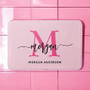 Recherche de hot pink bath mats Mignon