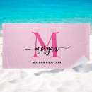 Recherche de hot pink serviettes de plage Nom
