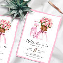 Recherche de vélo anniversaire invitations Rose