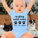 Recherche de patte de chien bébé tshirts Pour enfants