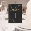 Suche nach 50 hochzeitstag tischkarten Schwarz und gold